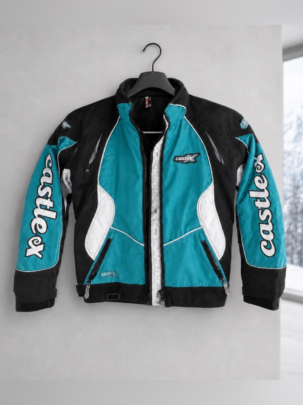 Castle X Racewear Women L Snowmobile Jacket Pants Suit Removable Liner